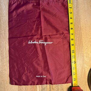 NEW authentic Ferragamo dust bag, silk texture, single bag